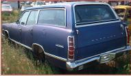 1969 Mercury Monterey Amblewagon 5 Door Station Wagon For Sale $3,500 left rear view