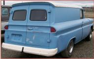 1961 Chevrolet Apache 10 Model C14/Series 1000 C10 1/2 Ton Panel Truck For Sale $4,500 right rear view
