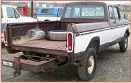 1979 Ford F-250 Ranger Super Cab 4X4  3/4 Ton Pickup Truck For Sale $2,500 right rear view