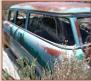1956 Chevrolet 210 Two-Ten Six Passenger Station Wagon With Complete Front Body Clip For Sale $6,500 left rear view