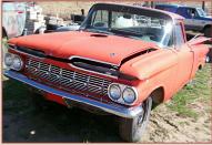 1959 Chevrolet Series 1200 1/2 Ton El Camino Sedan Pickup For Sale $2,500 left front view