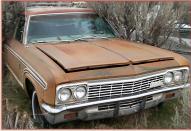 1966 Chevrolet Series 166 Caprice Custom 9 Passenger Station Wagon For Sale $4,000 right front view