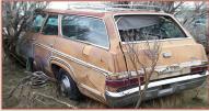 1966 Chevrolet Series 166 Caprice Custom 9 Passenger Station Wagon For Sale $4,000 left rear view