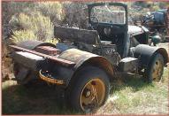 1939 Ford "Mongrel"1 1/2 Ton Custom Ore-hauling Tractor And Trailer For Sale $3,500 right rear view