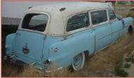 1954 Pontiac Chieftain Eight 5 Door Commercial Ambulance For Sale $4,500 right rear view
