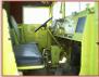1952 GMC XM-211 6X6 Ten Wheel Water Tanker Pumper Truck With PTO Winch For Sale $3,000 right interior cab view