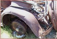 1928 Graham-Paige Model 619 119" Wheelbase 4 Door Sedan For Sale $2,000 left rear quarter view