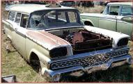 1959 Ford Ranch Wagon 4 Door Station Wagon For Sale $3,500 right front view