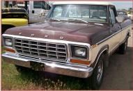 1979 Ford F-250 3/4 Ton Ranger Lariat Styleside Pickup Truck For Sale $4,000 left front view