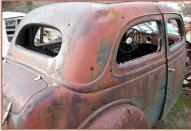 1936 Ford Deluxe Model 68 Two Door Sedan For Sale $2,500 right rear quarter view