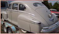 1947 Lincoln Eighth Series 76H 4 Door Sedan For Sale $11,000 left rear view
