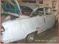 1955 Chevrolet Bel Air 2 Door Post Sedan For Sale right rear view
