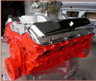 1968 Chevy L-76 396 CID 375 HP Motor For Sale $5,500 right rear side view