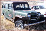 1953 Willys Jeep 1/2 ton 4X4 Utility Wagon right front view