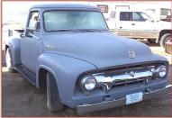 1954 Ford F-100 1/2 ton pickup truck right front view