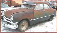 1940 Ford DeLuxe 5 Window Coupe For Sale $4,000 left front view