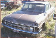1961 Ford Galaxie V-8 2 Door Club Sedan For Sale $1,700 left front view