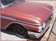 1962 Ford Galaxy 500 2 Door Hardtop For Sale $4,000 left front clip view