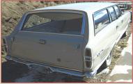 1967 Ford Fairlane 500 Station Wagon 289 V-8/3 For Sale $7,000 right rear view