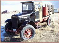 1927 IHC International Six Speed Special Platform Truck For Sale left front view