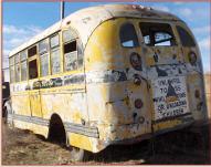 1942 IHC International KB-6 28 Passenger School Bus RV Conversion For Sale left rear view