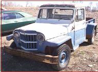 1956 Willys Jeep 1/2 Ton 4X4 Pickup For Sale left front view