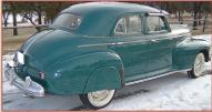 1941 Pontiac Deluxe Torpedo Six Silver Streak 4 Door Sedan For Sale $10,000 right rear view