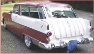 1955 Pontiac Star Chief Custom Safari Station Wagon For Sale $30,000 left rear view