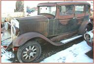 1931 Studebaker Model 53 Six 4 Door Sedan For Sale $5,000 left front view