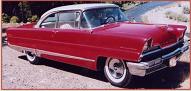 1956 Lincoln Premiere 2 Door Hardtop Sport Coupe For Sale right front view
