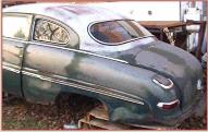 1950 Mercury Two Door Coupe For Sale $3,500 left rear quarter view