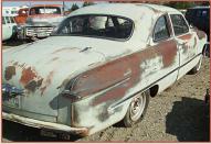1949 Ford Custom V-8 2 Door Club Coupe right rear view