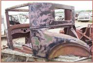 1927 Dodge 3 Window 2 Door Coupe Body left rear view