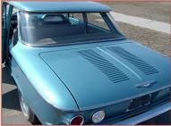 1961 Chevrolet Corvair Deluxe Series 700 4 Door Sedan left rear view