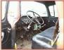 Go to 1955 Chevy Series 6400 2 ton flatbed farm truck left interior view