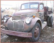 1942 Chevrolet 2 Ton Dump Truck with Anthony Bed left front view