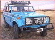 1973 Toyota FJ-55 Land Cruiser 4X4 4 door station wagon right front view