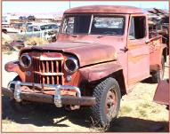 1954 Willys Jeep 4X4 Model 454-EC2 One Ton Pickup left front view