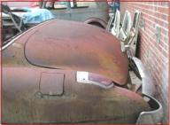 1949 Buick Super Convertible left rear deck view