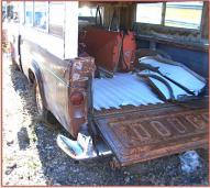 1960 Dodge D100 Sweptline Utility 1/2 Ton Pickup Truck left rear view