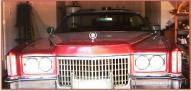 1972 Cadillac Eldorado Convertible front view