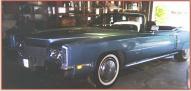 1971 Cadillac Eldorado Convertible left front view