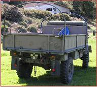 1960 Mercedes-Benz Unimog Model S404.1 4X4 Military Utility Vehicle right rear view
