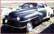 1948 DeSoto Deluxe 2 door 5 Window Club Coupe left front view
