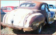 1948 DeSoto Deluxe 2 door 5 Window Club Coupe right rear view
