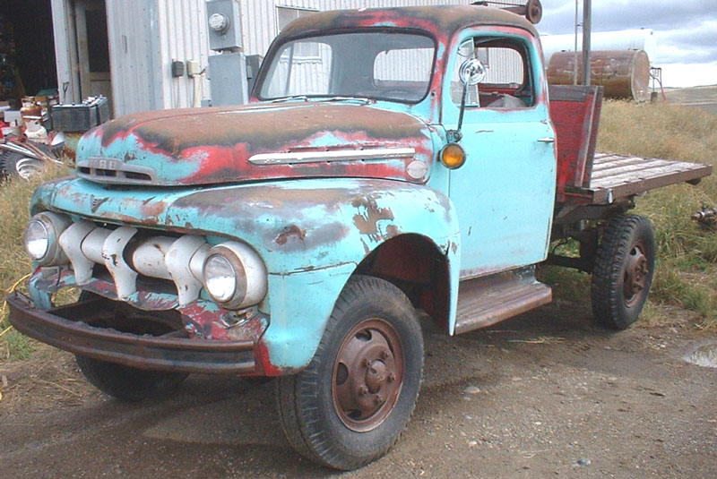 1951 Ford F-3 Marmon-Herrington 4X4 Flatbed Truck For Sale