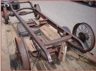 1918-1919 Willys-Knight Model 88-4 Chassis With Wire Wheels For Sale right front view