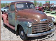 1949 Chevrolet 1/2 ton Pickup Green right front view