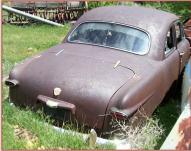 1951 Ford Custom Deluxe V-8 2 Door Club Business Coupe For Sale right rear view