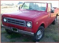 1977 IHC International Terra 4X4 1/4 Ton V-8 Pickup For Sale left front view